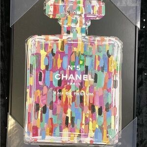 Chanel No. 5 Colorful Art Matte Print 11x1x14